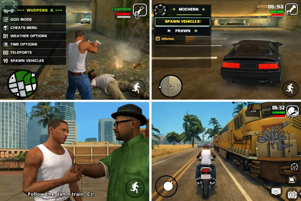 GTA San Andreas MOD APK 3 GTA San Andreas MOD APK